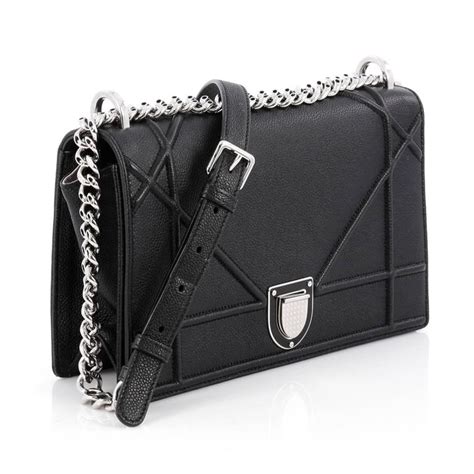 dior diorama bag black